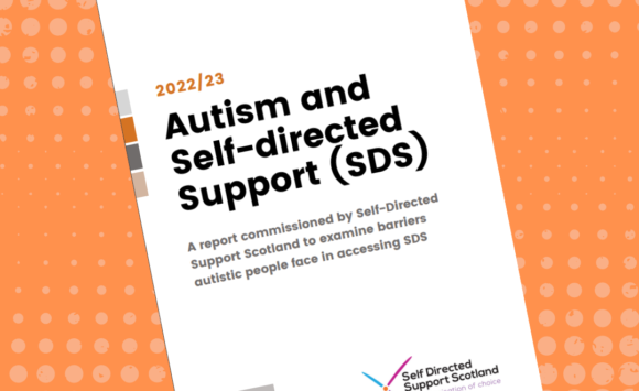 The front cover of a report titled Autism and SDS