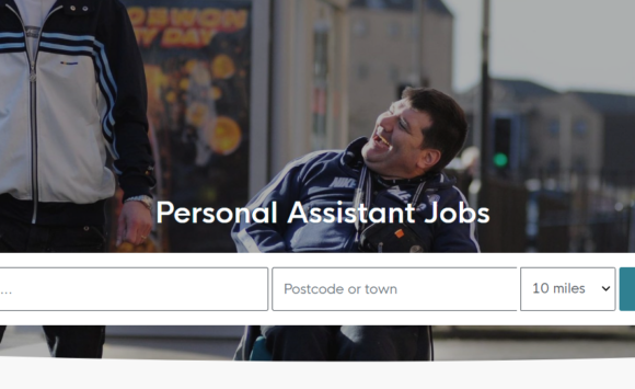 A screenshot of the My Job Scotland Personal Assistant vacancy page
