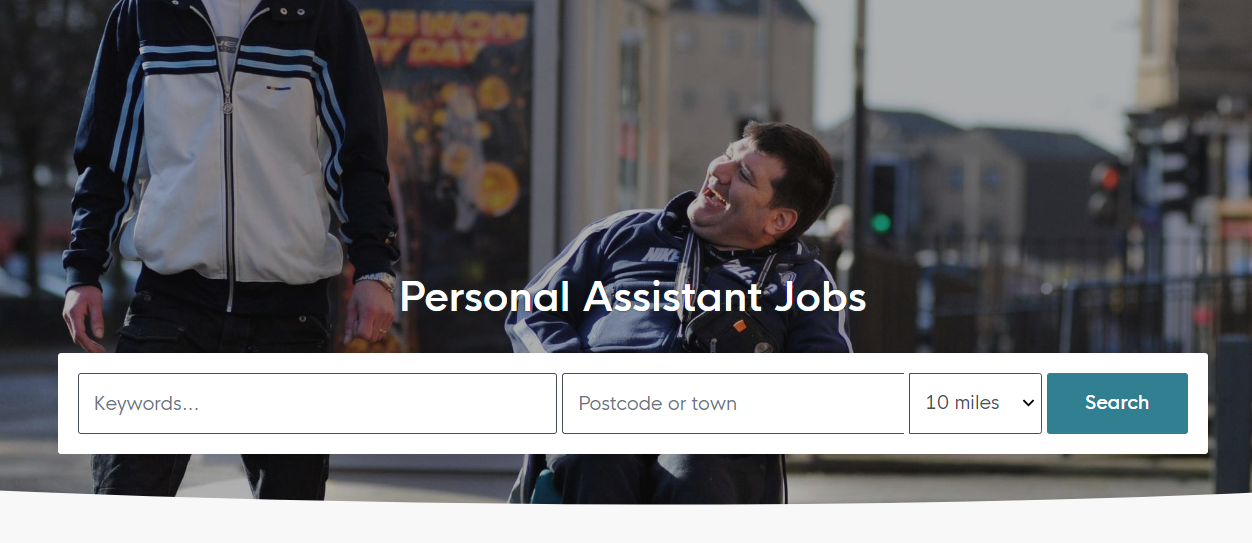 A screenshot of the My Job Scotland Personal Assistant vacancy page