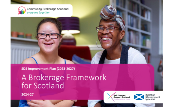 The front cover of a report titled A Brokerage Framework for Scotland